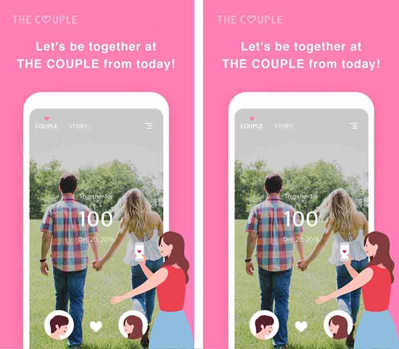 app dành cho cặp đôi