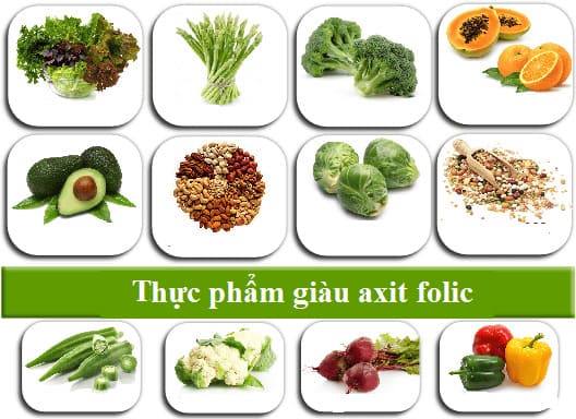 axit folic đối với phụ nữ mang thai