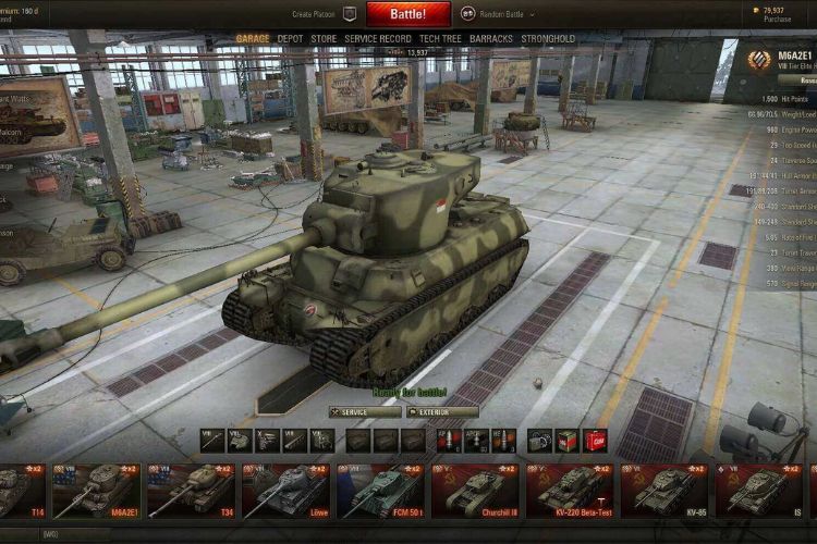 chơi world of tanks