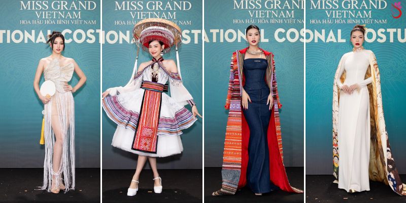Đêm diễn “Trang phục dân tộc” với sự góp mặt của nhiều Hoa hậu, Á hậu nổi tiếng