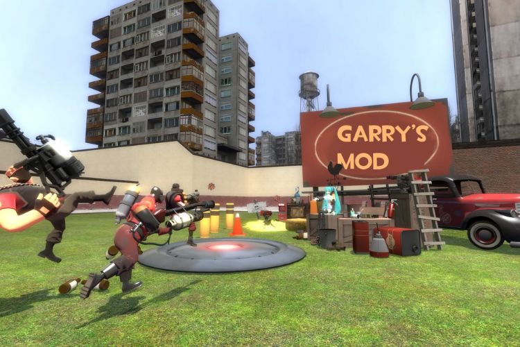 Garry's Mod cho phép bạn tự do sáng tạo không giới hạn