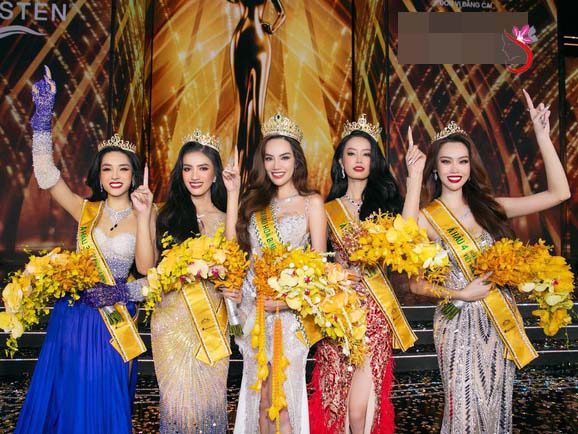 Top 5 Hoa hậu Hòa bình Việt Nam 2023.