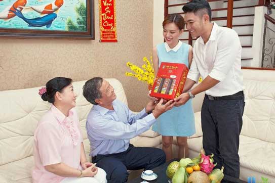 lời chúc tết bố mẹ người yêu