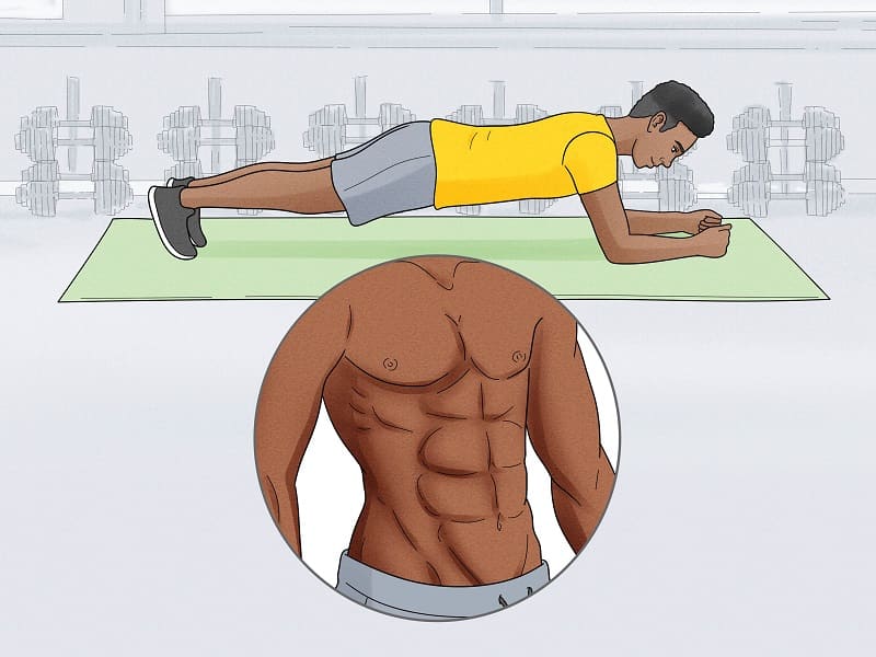 Plank đúng cách cho nam giúp giảm mỡ toàn thân và tăng cơ tổng thể