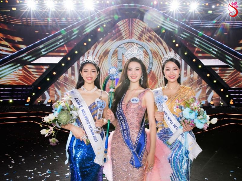 Top 3 người đẹp của cuộc thi Miss World Vietnam 2023