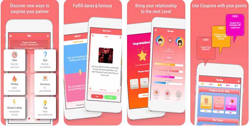 app dành cho cặp đôi yêu nhau