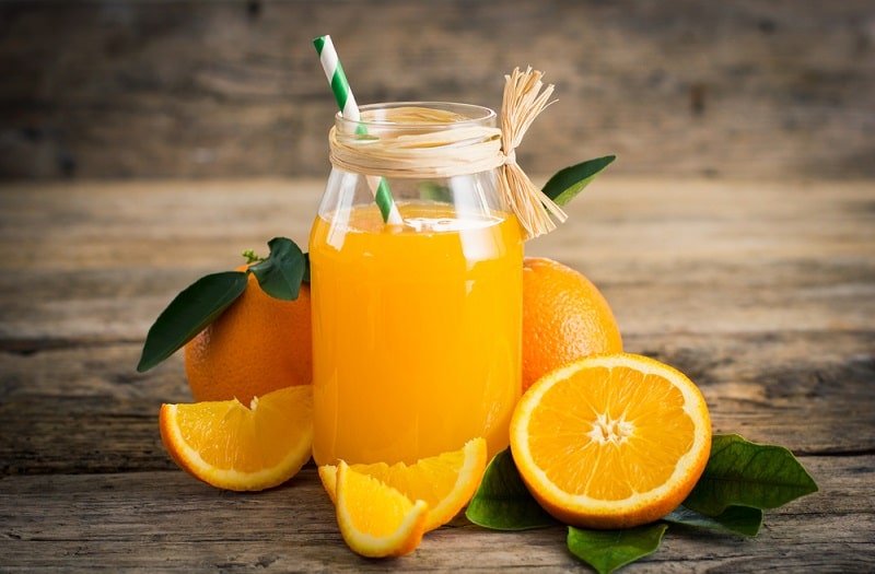 uống nước cam có đẹp da không