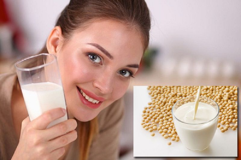 uống sữa đậu nành nhiều có tăng vòng 1 không