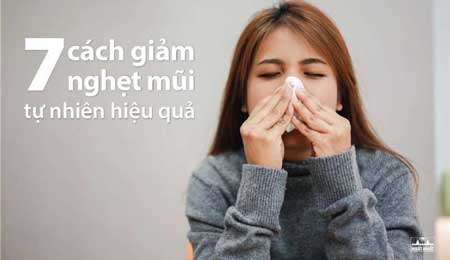 Hướng dẫn mẹo trị nghẹt mũi khi ngủ nhanh chóng, hiệu quả